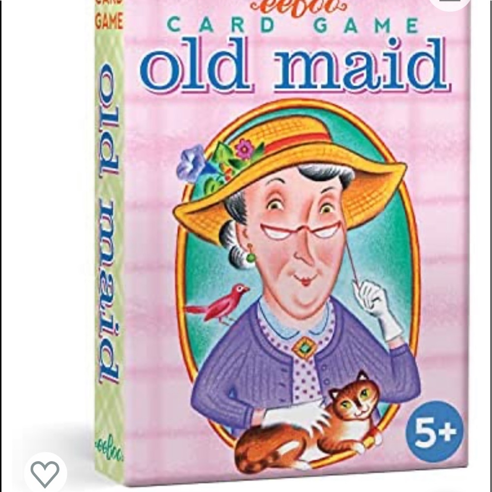 eeBoo Old Maid Playing Card Game
